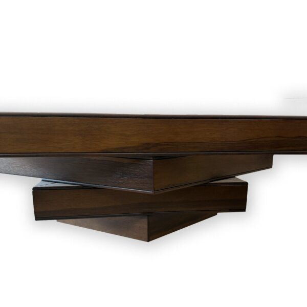 Rectangular Glass-Top Coffee Table - Image 2