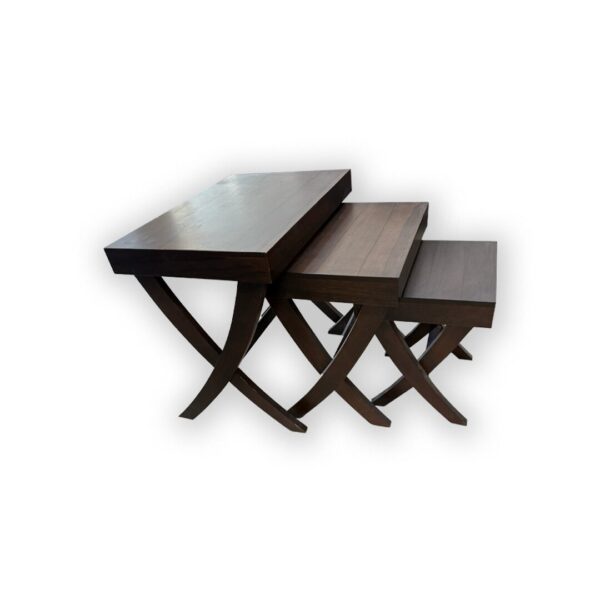 Curved Leg Nesting Table Set - Image 2