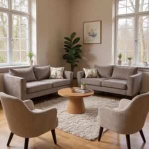 Beige Living Room Set