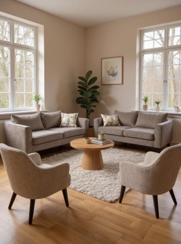 Beige Living Room Set