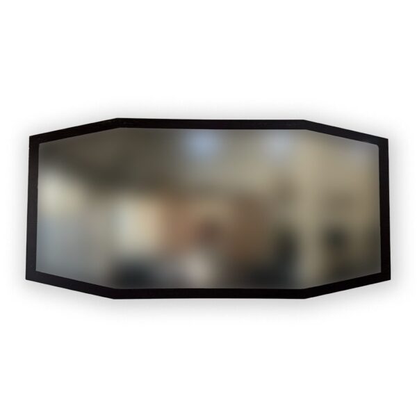 Mirror Cover with Dark Wooden Frame - Image 2